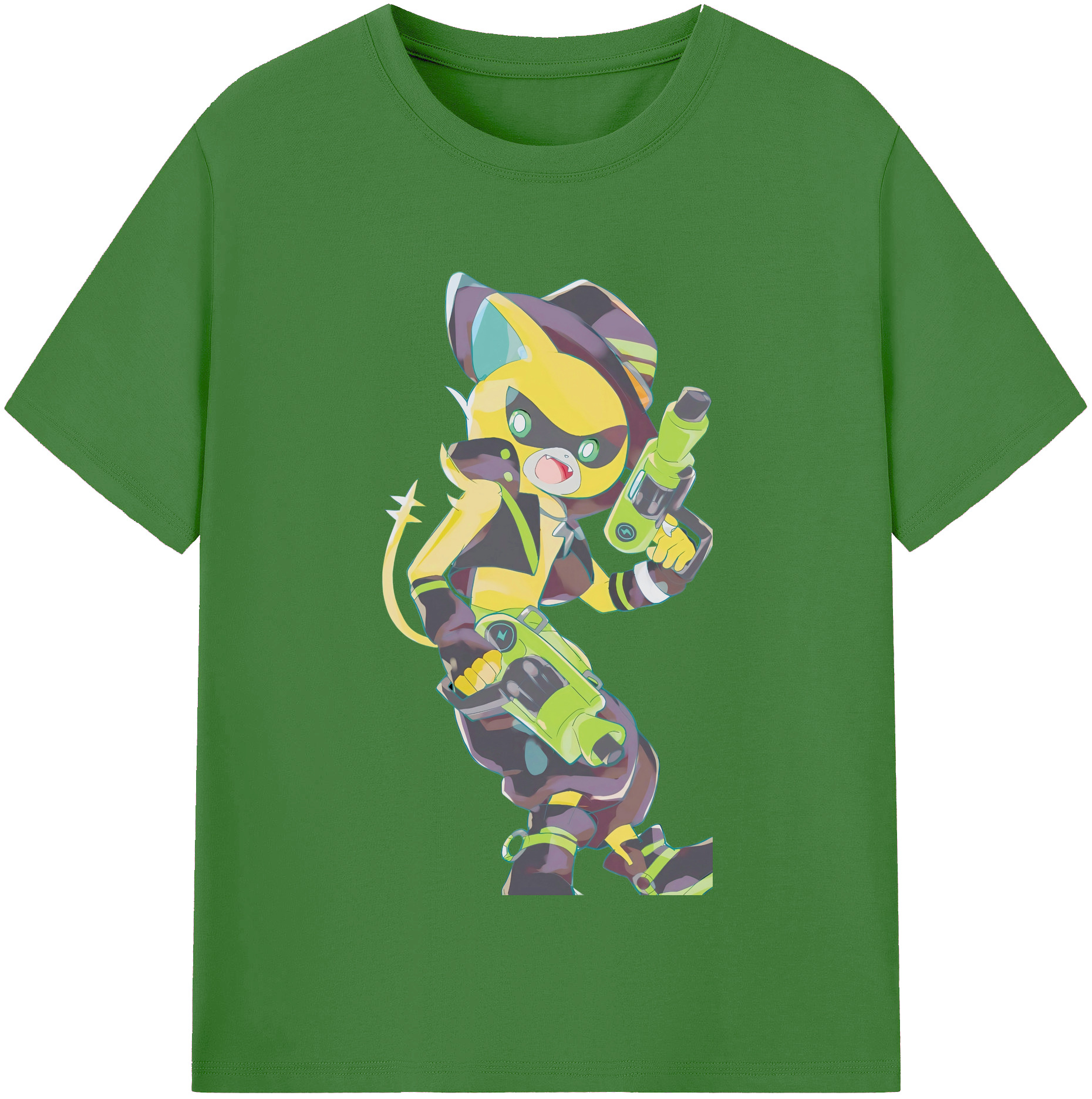 （画像用） 妖怪ウォッチ Yo-kai Watch レディースカジュアルプリントTシャツ（綿100％）
